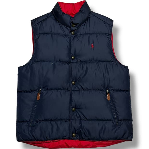 Polo Ralph Lauren 리버시블 다운 베스트