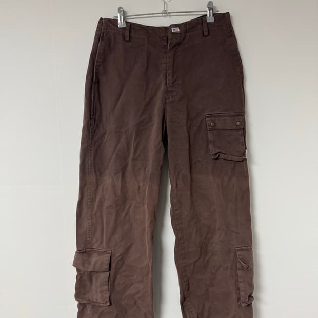 M) 스컬프터 브라운 카고팬츠
