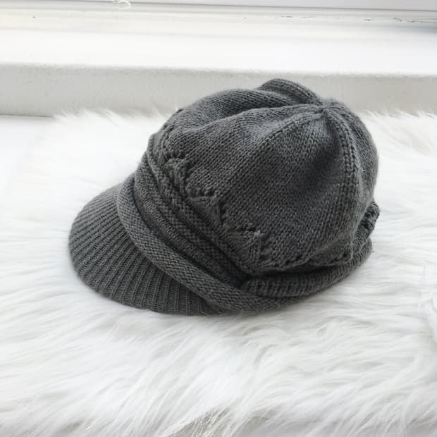ca4la knit drape cap