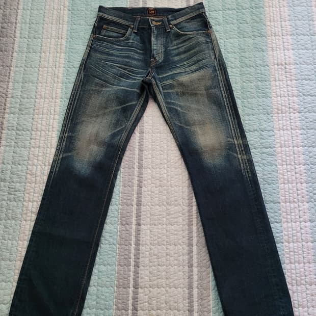 재팬 리 LEE 유니온메이드 샌포라이즈드 빈티지워싱 스트레이트 28