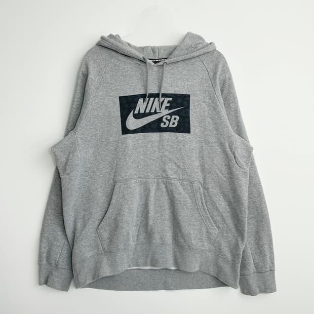 A2 나이키 SB 아이콘 후드티 그레이 XL사이즈