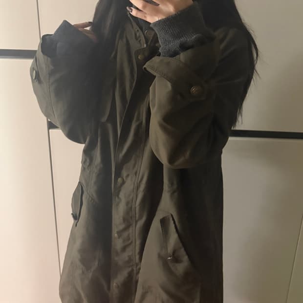 빈티지 모리걸 야상 자켓