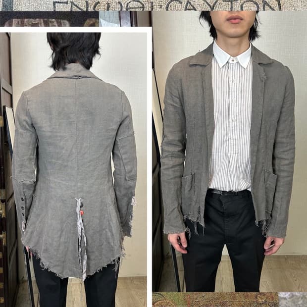 그렉로렌 린넨 자켓