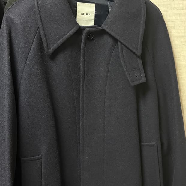 벨리에 22fw 발마칸 다크네이비M