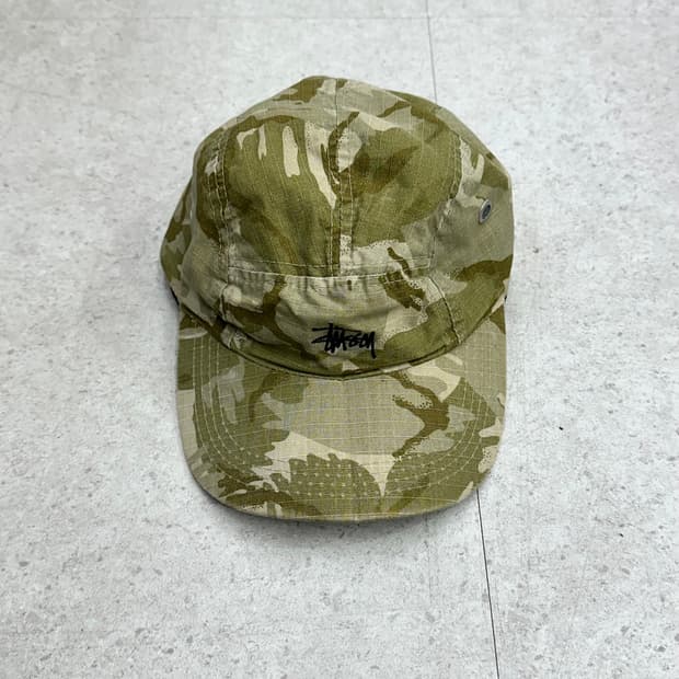 90s Stussy 스투시 카모 캡