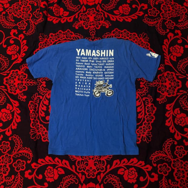 90s 프룻오브더룸 "yamashin" 바이크 티셔츠
