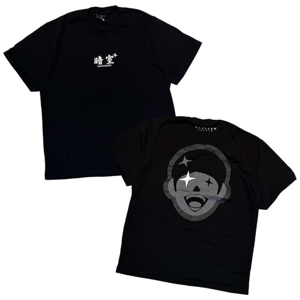 다크룸 스튜디오 X 기안84 콜라보 티셔츠 블랙