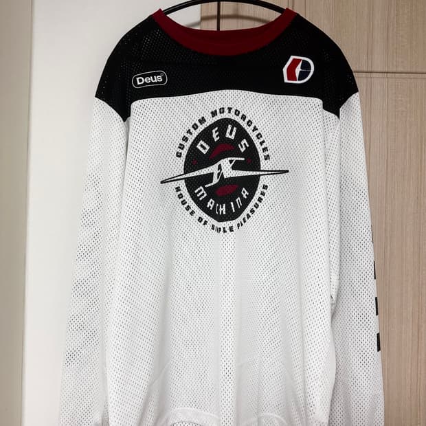 [L] 데우스 모토 저지 긴팔 티셔츠