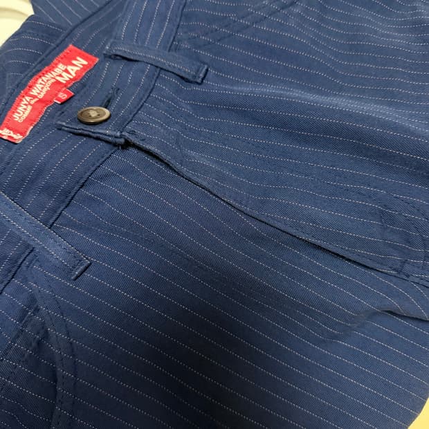 꼼데가르송 준야와타나베 리바이스 핀 스트라이프 바지 (s)