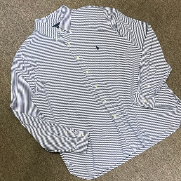 (17 2/1) POLO 폴로 랄프로렌 스트라이프 셔츠