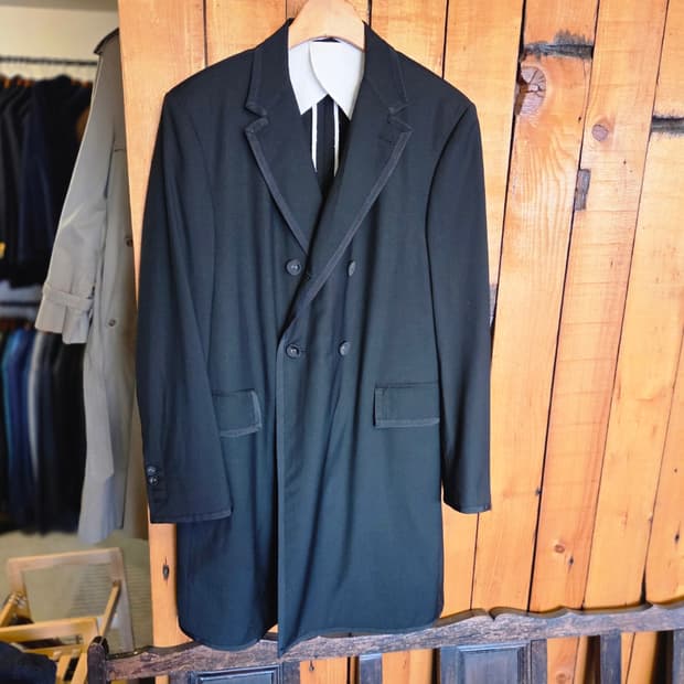 톰브라운 더블브레스티드코트