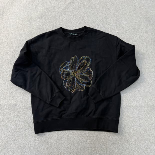 L 앤더슨벨 플레르 엠보더리 맨투맨 0120T