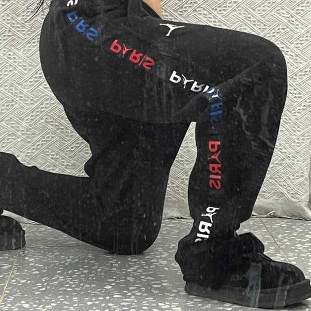 나이키 조던 파리생제르망 사이드로고 기모 조거 팬츠 100 C06746