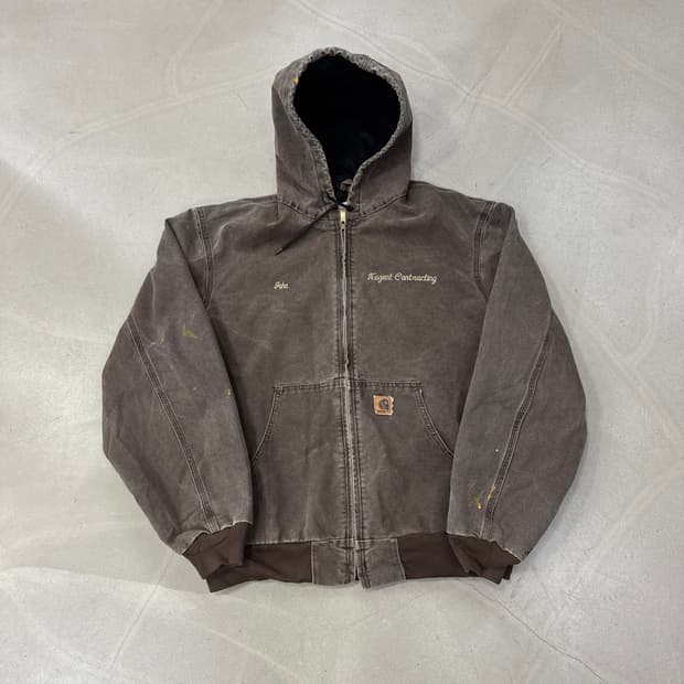 칼하트 액티브 J130 샌드 자켓 XL