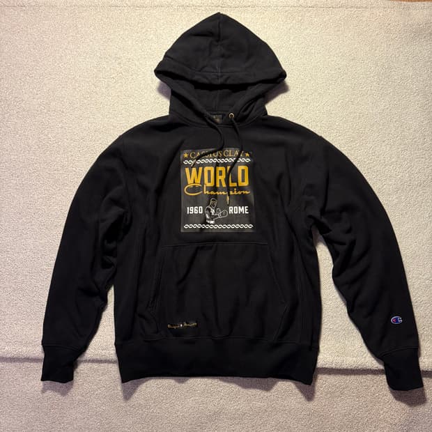 챔피온 X 무하마드 알리 후드 블랙
