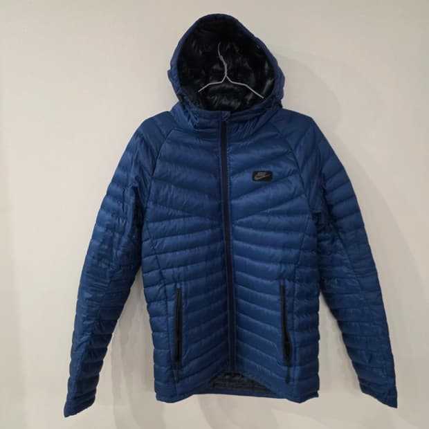 나이키 남성 경량 후드 패딩 M