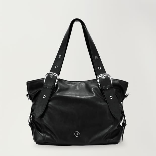 히어리 비비 버클 숄더백 블랙 새상품