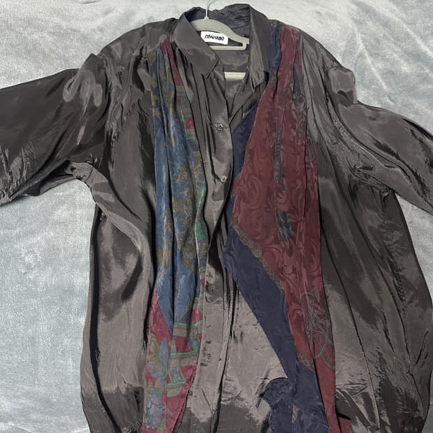 마리아노 스카프 패널 셔츠