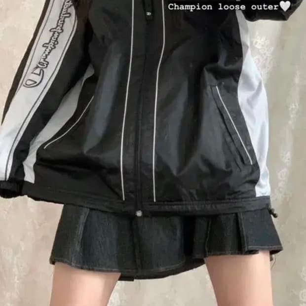 [판매] 챔피온 빈티지 올드스쿨 바람막이 자켓