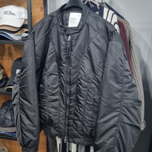 코드그라피(CGP) 오버사이즈 숏점퍼 100~105