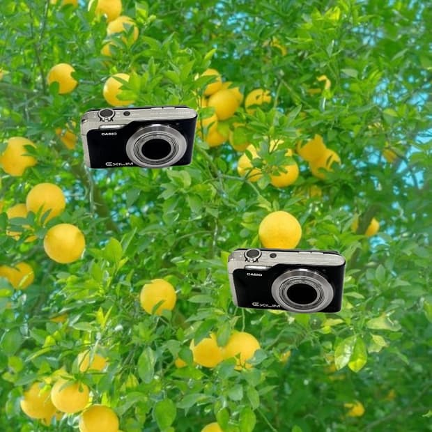 메이크업모드&인물사진!) Casio Exilim EX-H10 디카