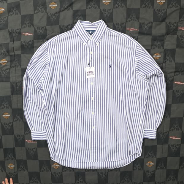 폴로 스트라이프 셔츠 2XL B72