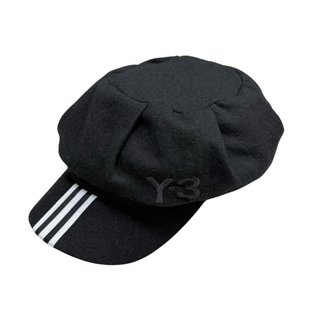 Y-3 울 뉴스보이캡