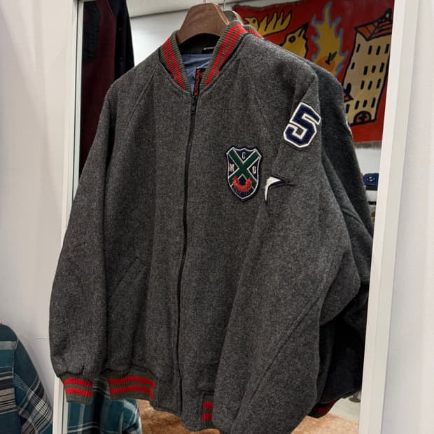 90-00s Mcgregor 맥그리거 울 바시티 집업 자켓 (Japan)