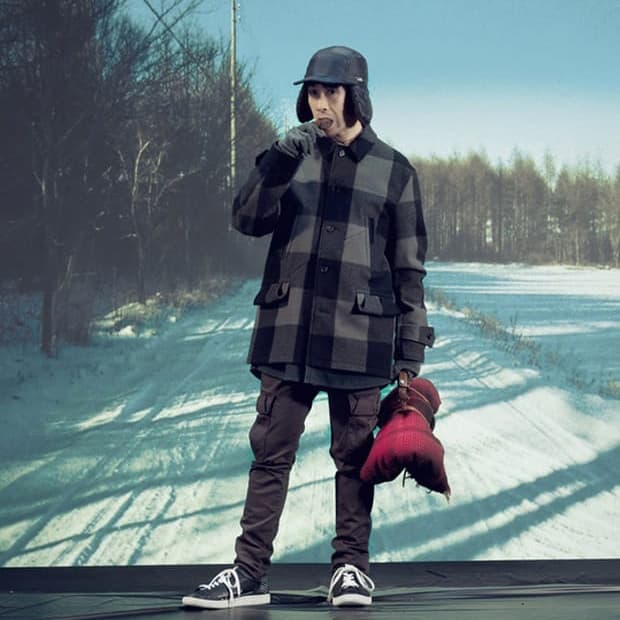 언더커버 10aw 플란넬 코트 1