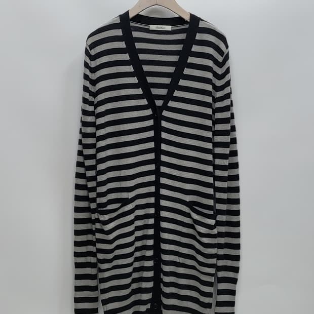 MaxMara 막스마라 캐시미어 스트라프 롱 가디건 / 여 85 (S) 