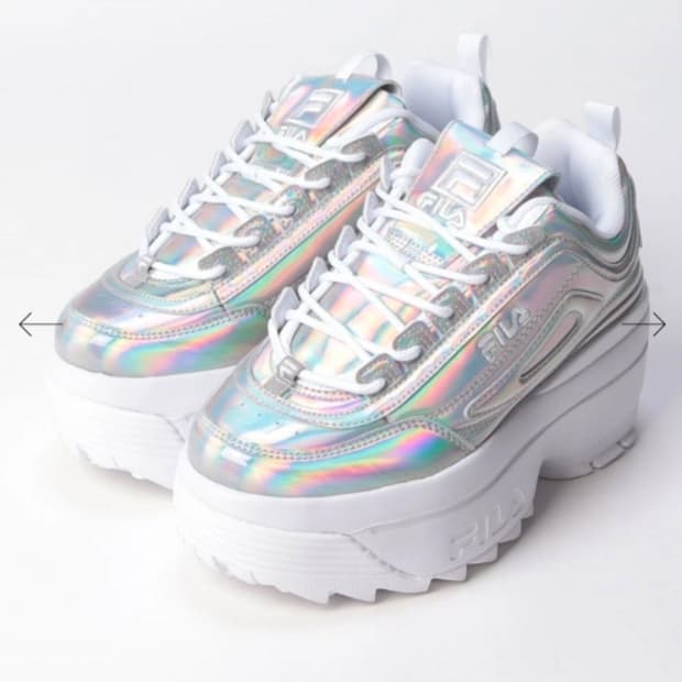 휠라) 홀로그램 스니커즈 260size