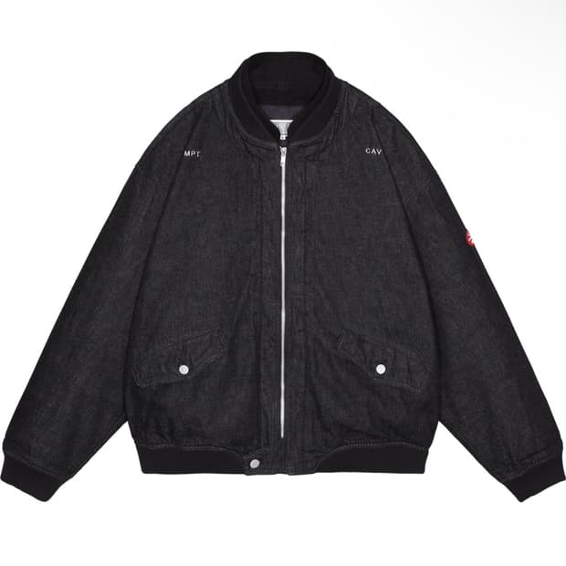 [XL] 카브엠트 DBL Flap 집 봄버자켓 블랙