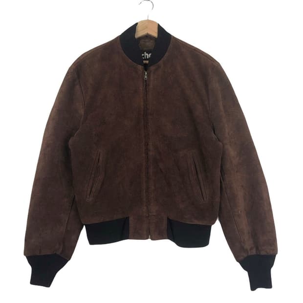 [44] 80s schott 스웨이드 블루종