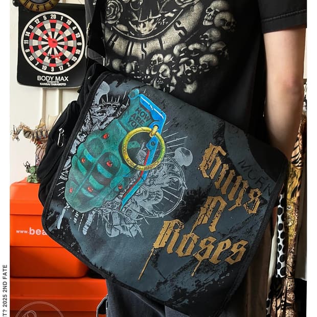 2009年 Guns N' Roses Messenger Bag