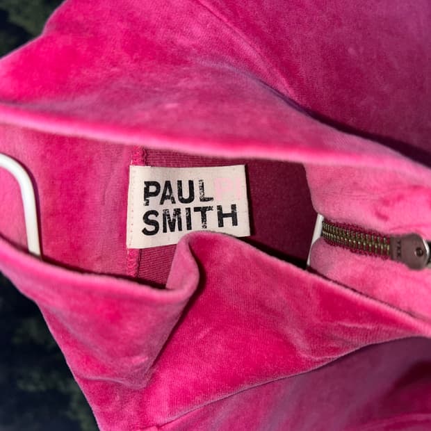 폴스미스 비비드 벨벳 자켓 
