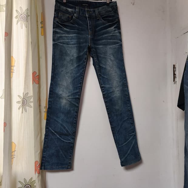 U2 남성 데님 워싱 청바지 28(~29)