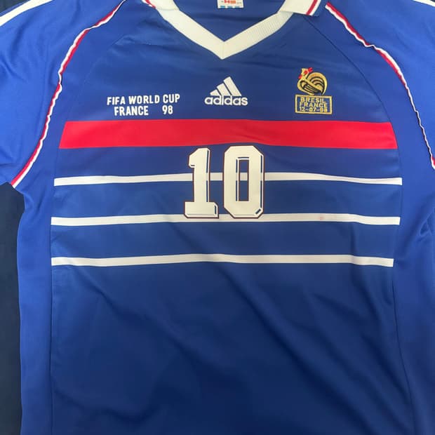 프랑스 98 월드컵 지단 유니폼
