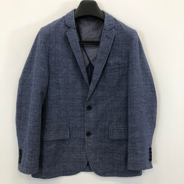 DKNY 린넨자켓 95 사이즈 블루
