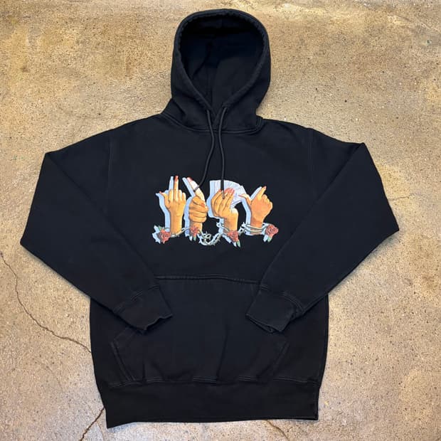 USA 미국 빈티지 핑거 후드티