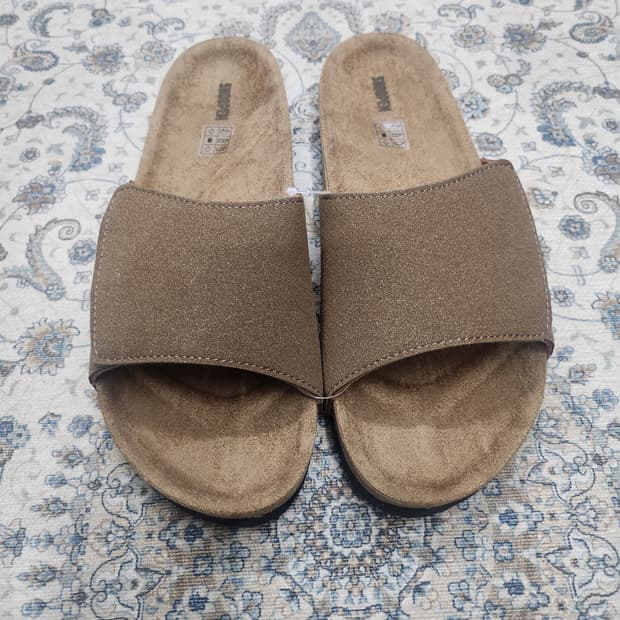 (새상품) 슈펜 스웨이드 슬리퍼 샌들 280mm