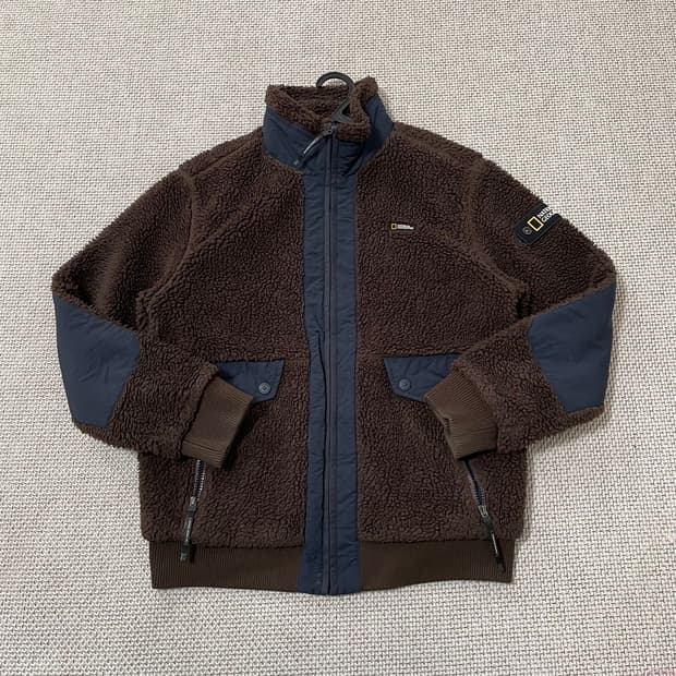 내셔널지오그래픽 하이넥 양털후리스 9970