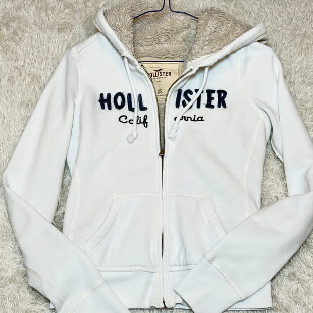 홀리스터 딱붙 후드집업