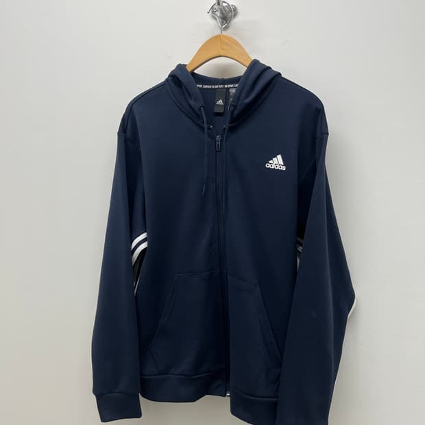 adidas hood zip up