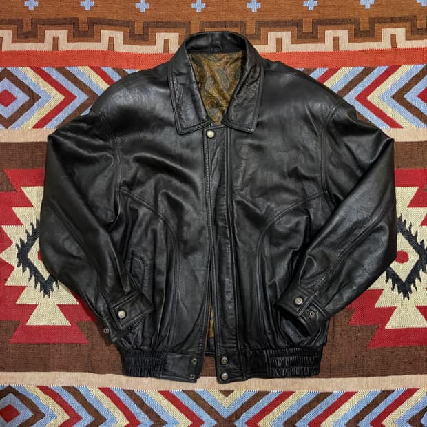 105) 양가죽 램스킨 봄버자켓