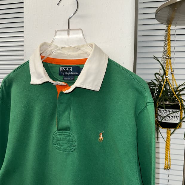 폴로 랄프로렌 럭비 셔츠 롱슬리브 