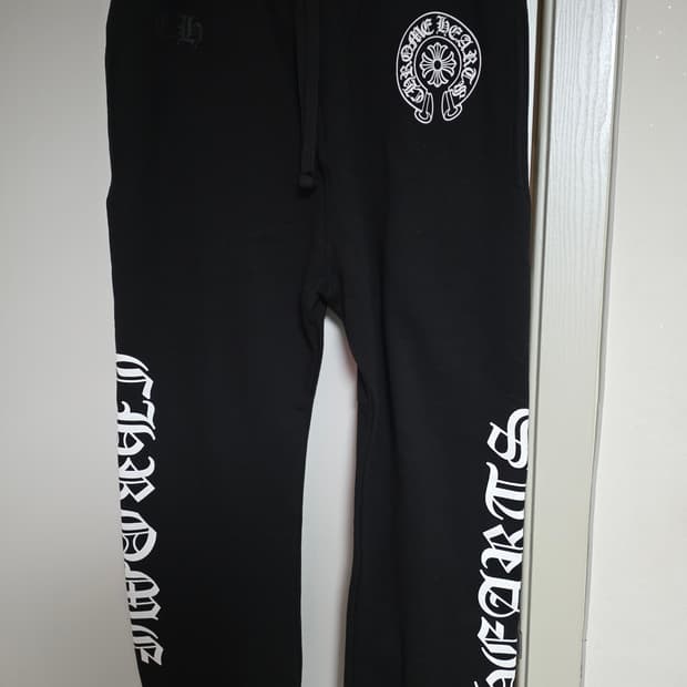 크롬하츠 홀스슈 스웻 팬츠 M새상품 인보이스 O