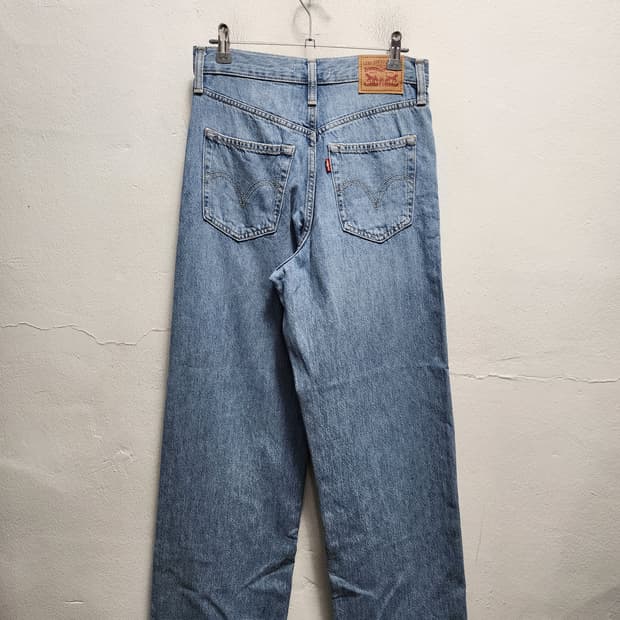 리바이스 하이웨스트 와이드 팬츠