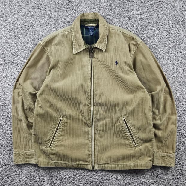폴로랄프로렌 스윙탑 코듀로이 블루종 자켓 ( M추정 ) / 9439