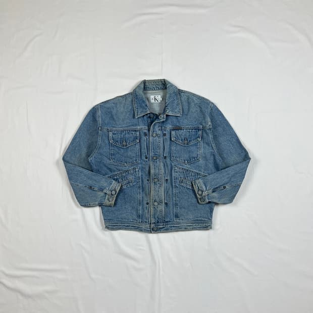 90’s 캘빌클라인 calvin klein 청자켓