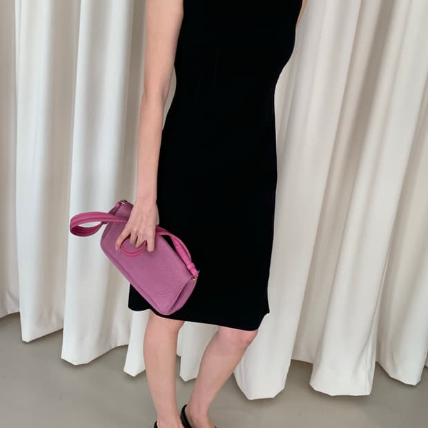 00's "Prada" wool Dress